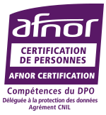 Certification AFNOR deleguee protection donnees